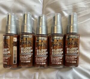 got2b GLOW'RIOUS Metallic Shimmer Hair Glitter & Body Glitter Duel Spray 5 Pk